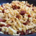 Viktória Balázs Cooksnap-ja, amikor elkészítette a(z) Juhtúrós (brindzás) galuska szalonnával receptet.