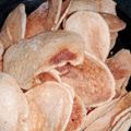Roopa vadhwan का कुकस्नैप जब उन्होंने आलू के चिप्स (Aloo ke chips recipe in hindi) बनाया था।