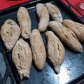 El cooksnap de Silvia Reynoso cuando hizo Pan integral con semillas.