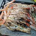 El cooksnap de antonio chapela soage cuando hizo Vieiras al vino Albariño.
