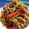 Cooksnap của Hoàng Oanh khi họ làm theo món Cá cơm khô rim
