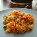 Cooksnap de Jonathan Marchand sur la recette Risotto crémeux carottes chorizo