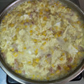 Iris Hwang's cooksnap of when they made 玉米濃湯.