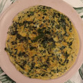 El cooksnap de Carlos Eduardo cuando hizo Tortilla de espinacas.