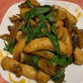 水晶姊姊 的 醬燒茄子佐甜不辣 cooksnap