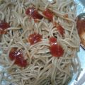 Khushi Kainat's cooksnap of when they made Onion tomato chowmin.