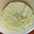 El cooksnap de Glaucia Irene cuando hizo Mayonesa de albahaca.