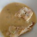 El cooksnap de Merche Sanchez Zurita cuando hizo Rape con caldo de pescado y leche.