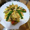 👩‍👦靖靖家常美食🍳料理🛒 的 客家桔醬炒粉腸～阿母ㄟ古早味 cooksnap