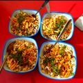  ~Sushma Mishra Home Chef का कुकस्नैप जब उन्होंने चटपटी मीठी-तीखी भेल पूरी (Chatpati meethi teekhi bhel puri recipe in hindi) बनाया था।