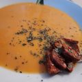 Azizov Dóra Cooksnap-ja, amikor elkészítette a(z) Sütőtökleves receptet.
