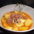 El cooksnap de Zaida TC @alquimiasfood cuando hizo Níscalos con patatas y chorizo picante.