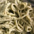 El cooksnap de Jackie cuando hizo Pasta poblana.