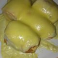 El cooksnap de Arely Morales cuando hizo Pechugas de pollo suizas.
