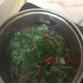 Cooksnap dari nisa untuk resep Tumis bayam bening