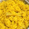 Cooksnap dari Retno Kurniasih untuk resep Nasi Kuning Harum Gurih bawang putih ala chef Rudy Choiruddin