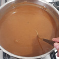 El cooksnap de Karina salcedo cuando hizo Champurrado sonorense.