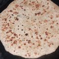 Aashvin Chander का कुकस्नैप जब उन्होंने मूली का पराठा (Mooli ka paratha recipe in hindi) बनाया था।