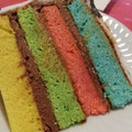 El cooksnap de Yanii🥞🍕🍞🍗🍖🥐🥒🌶️🥣🥗🥘🍲🍝🎂🍩🍪🍮🥧 cuando hizo Torta Arco Iris.