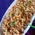 Madhvi Dwivedi का कुकस्नैप जब उन्होंने शेजवान चावल (Schezwan chawal recipe in Hindi) बनाया था।