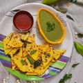 Unnati Bhavsar's cooksnap of when they made ખાટા ઢોકળા (Khata Dhokla Recipe In Gujarati).