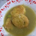 El cooksnap de Isai Flores cuando hizo Tortitas de pollo en salsa verde👌😘.