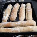 El cooksnap de Alejandra María Rodriguez cuando hizo Flautitas Caseras, Pan Fácil.
