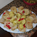 El cooksnap de Almudena Bautista Vaquero cuando hizo Cinta de lomo al vino dulce con patatas.