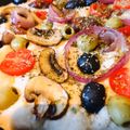 Rachel's cooksnap of when they made Cheats Deep Pan Pizza.