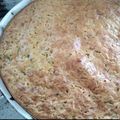 El cooksnap de Raquel cuando hizo Fainá de zapallitos.