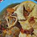 El cooksnap de Erica Schmidt cuando hizo Struls o strudel salado.