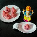 Purvi Baxi's cooksnap of when they made રોઝ રસ મલાઈ મોદક (Rose Rasmalai Modak recipe in gujarati).