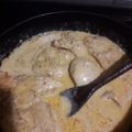 El cooksnap de Nela Severino cuando hizo Supremas de pollo a la crema con papa y verdeo.