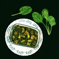 Sudipa Gope's cooksnap of when they made Dhaba Style Palak Paneer.