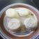 El cooksnap de Tatiana Fuentes cuando hizo Alfajores marplatenses blancos.