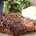 Mommyluvs2cook's cooksnap of when they made Savory garlic Marinated Steak.