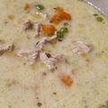 Piliskó Zsolt Cooksnap-ja, amikor elkészítette a(z) Tárkonyos pulykaragu leves receptet.