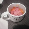 El cooksnap de Joana 13 cuando hizo Pizza a la taza.