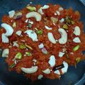 Keerti S Kumar का कुकस्नैप जब उन्होंने गाजर का हलवा (gajar ka halwa recipe in Hindi) बनाया था।