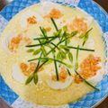 Cooksnap của Dibee khi họ làm theo món Tôm hấp trứng đậu non