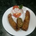 Keya Mandal's cooksnap of when they made স্টাফ চিলি পাকোড়া(Stuffed chilli Pakora recipe in Bengali).