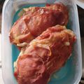 El cooksnap de Marta Jiménez-Bravo cuando hizo Pechuga de pollo a la italiana.