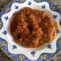 El cooksnap de Amparo López Gil cuando hizo Manitas de cerdo en salsa.