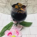 El cooksnap de yenit julia tajiri cuando hizo Mazamorra morada 😋.