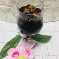 El cooksnap de yenit julia tajiri cuando hizo Mazamorra morada 😋.