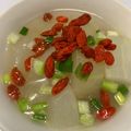 慈慈 的 冬瓜薑絲排骨湯(簡單料理) cooksnap