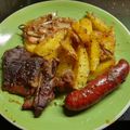 El cooksnap de Teresita Felíz cuando hizo Costillar al horno con papas chilotas rústicas.
