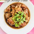 Cooksnap của Hoàng Oanh khi họ làm theo món Sườn Xào Chua Ngọt