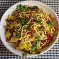 Dr. Pushpa Dixit's cooksnap of when they made ઈંદોરી પૌંઆ (Indori Poha Recipe In Gujarati).