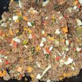 El cooksnap de Ester Vall cuando hizo Taboulé de Teff.